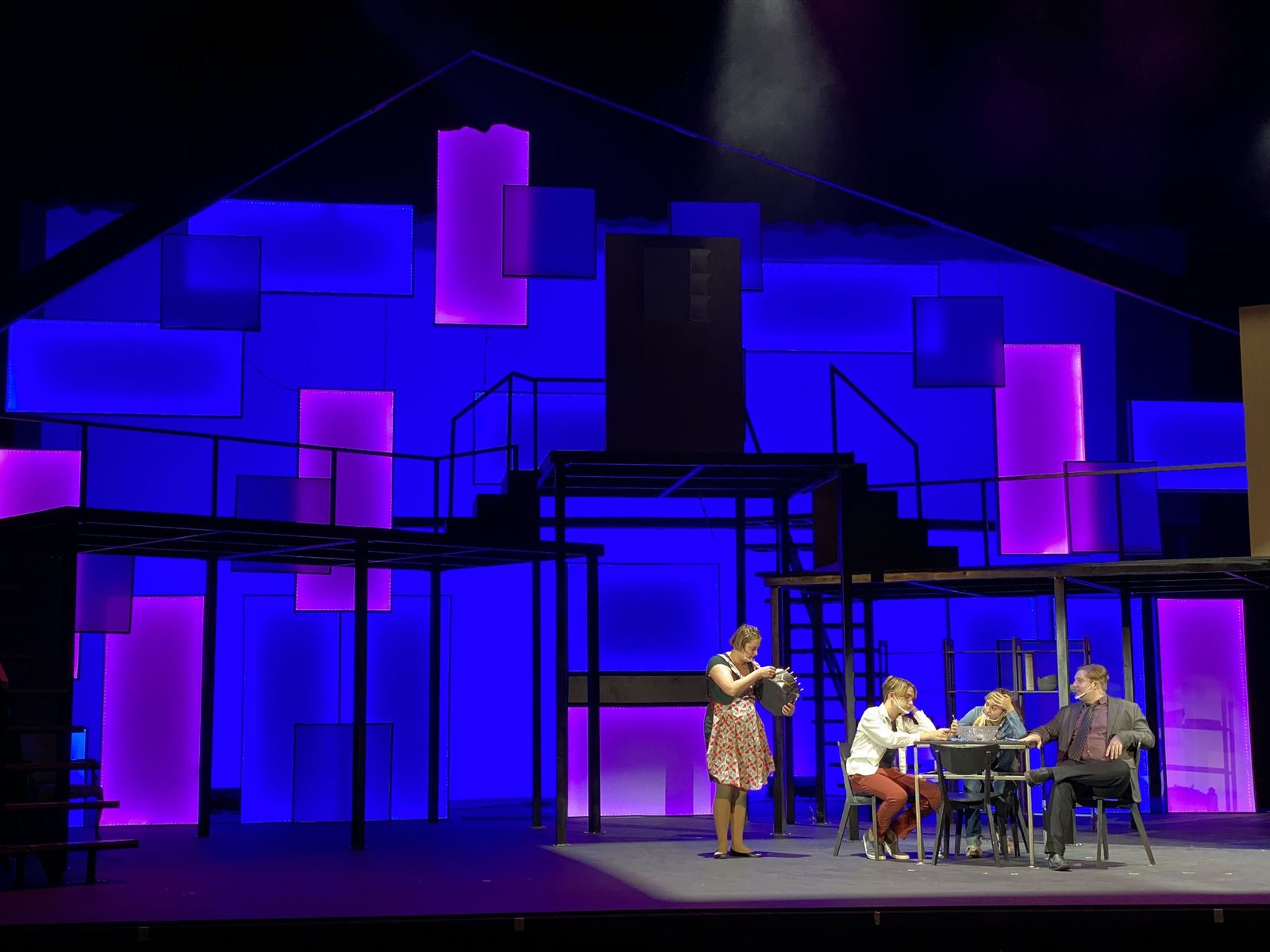 Next to Normal stage design